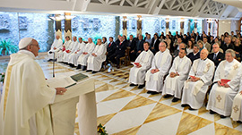 Papa diz que cristãos devem manter “esperança”