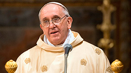 A Europa está estagnada, devemos ajudá-la a reencontrar as raízes que renegou, diz papa Francisco