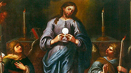 A Eucaristia é Jesus inteiro que se dá a cada um de nós