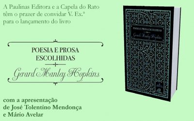 ‘Poesia e Prosa Escolhidas’, de G. M. Hopkins – Apresentação