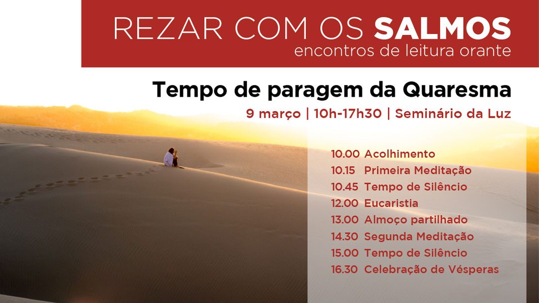 Tempo de paragem da Quaresma