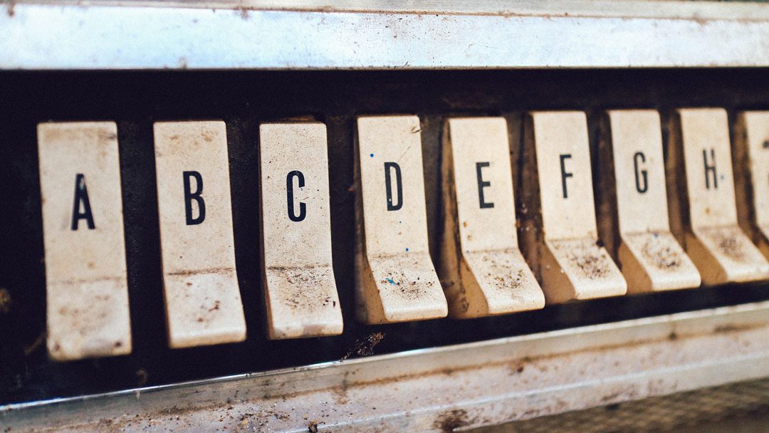 A palavra que nos mede